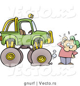 vector-of-a-cartoon-man-trying-to-figure-out-how-to-fix-flat-tire-on-a-monster-truck-by-gnurf-85.jpg