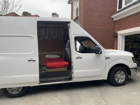 cargo van driver