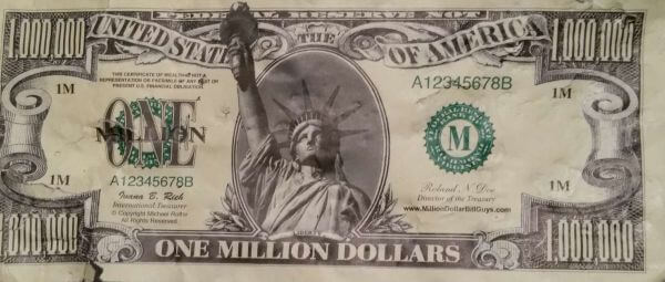 $1,000,000