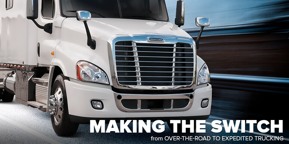 Making the switch from over the road to Expedite