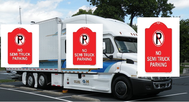 No Truck Parking