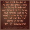 Closed the door on my past.jpg